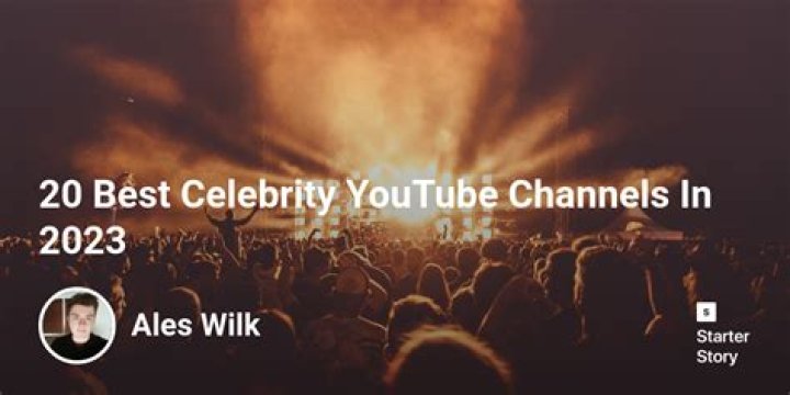 10 Famous Celebrity Youtube Channels That Are Actually Worth Watching